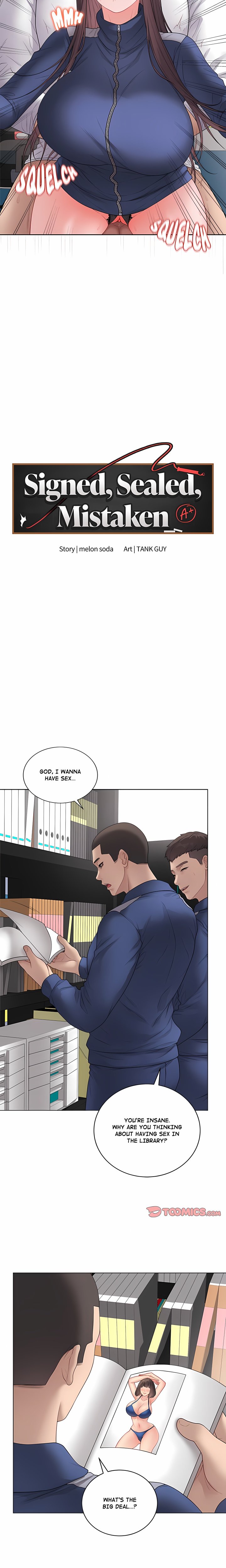 18+ Signed, Sealed, Mistaken (Uncensored) Chapter 59 page 3