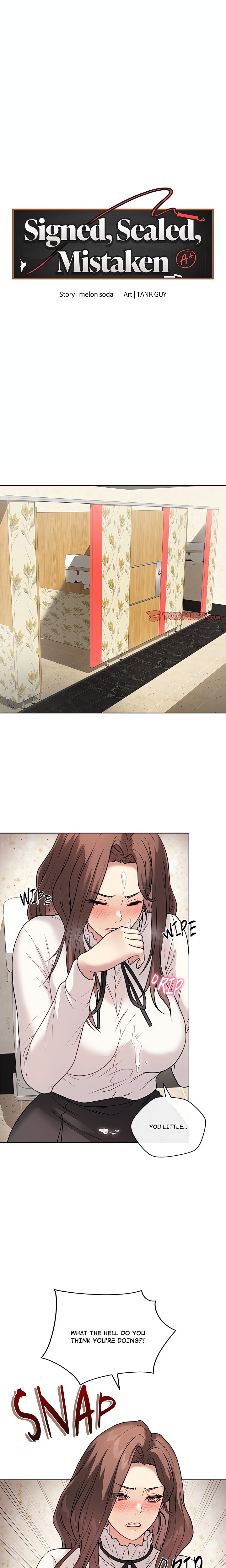 18+ Signed, Sealed, Mistaken (Uncensored) Chapter 7 page 1