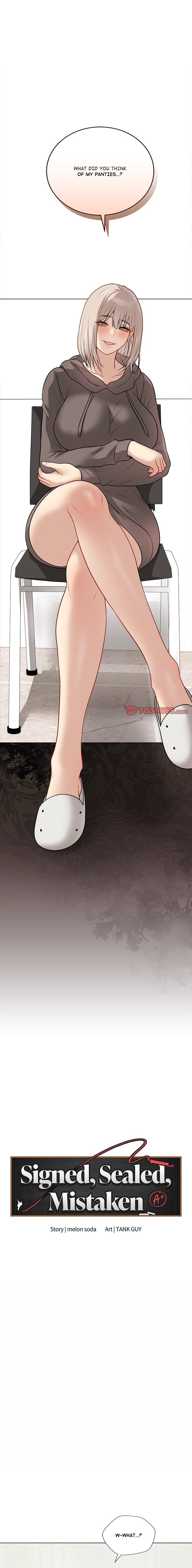 18+ Signed, Sealed, Mistaken Chapter 23 page 1