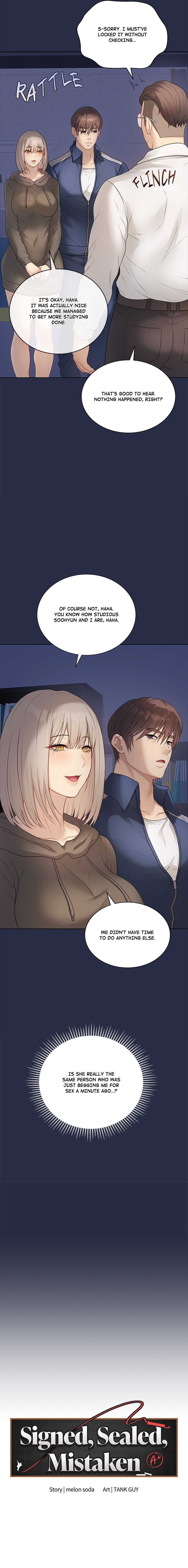 18+ Signed, Sealed, Mistaken Chapter 25 page 9