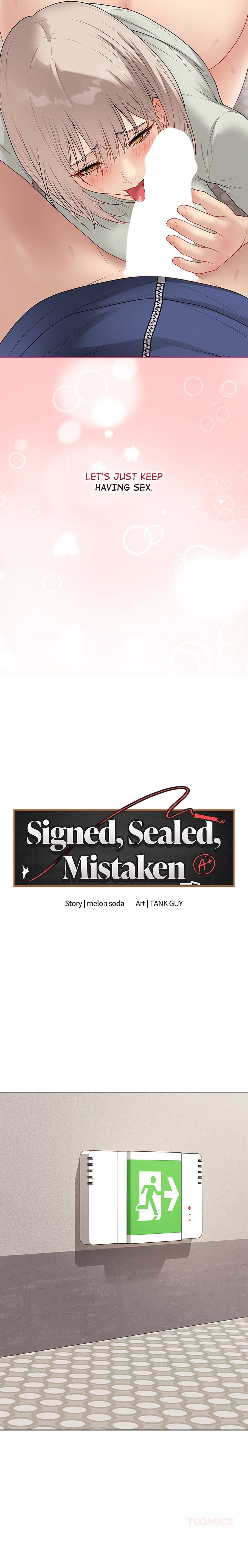 18+ Signed, Sealed, Mistaken Chapter 28 page 2