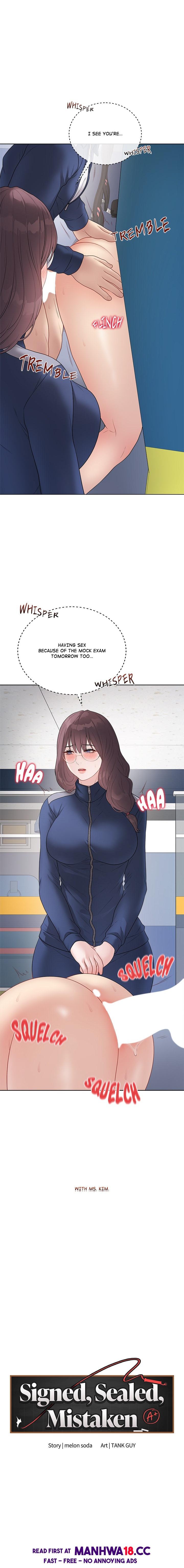 18+ Signed, Sealed, Mistaken Chapter 43 page 1