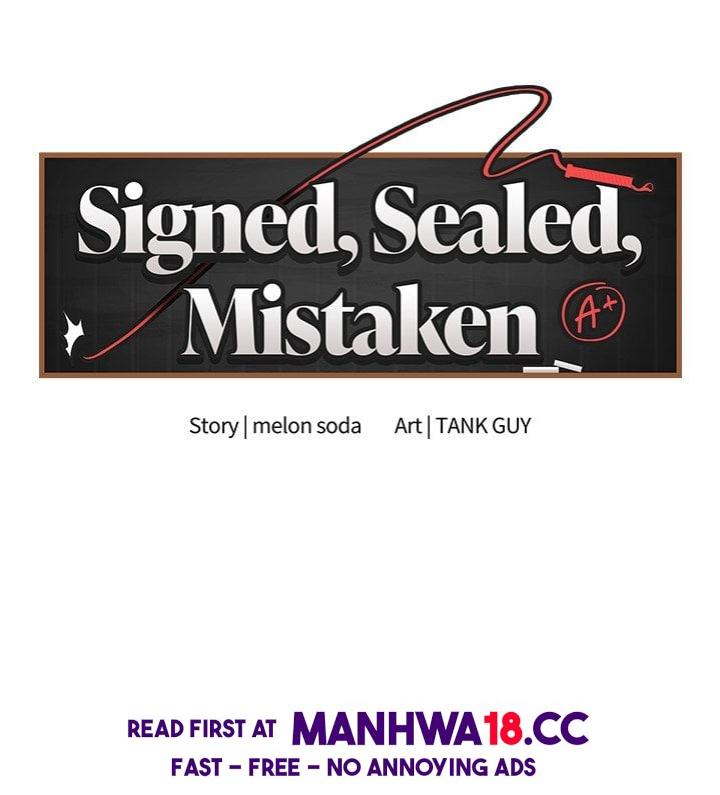18+ Signed, Sealed, Mistaken Chapter 48 page 11