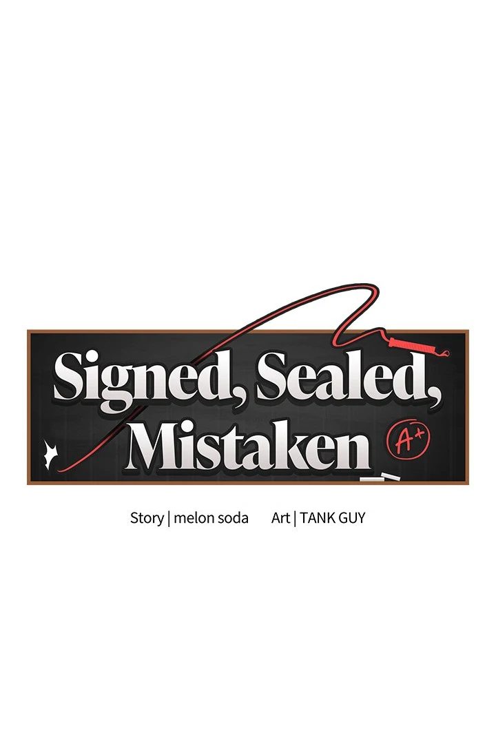 18+ Signed, Sealed, Mistaken Chapter 5 page 1