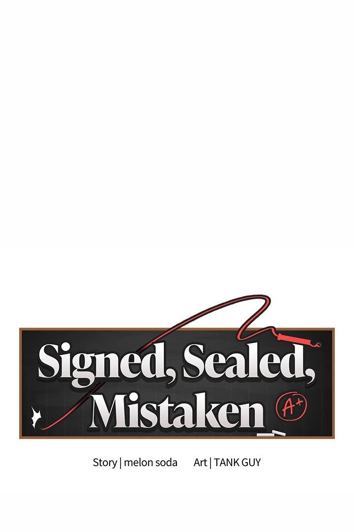18+ Signed, Sealed, Mistaken Chapter 7 page 1