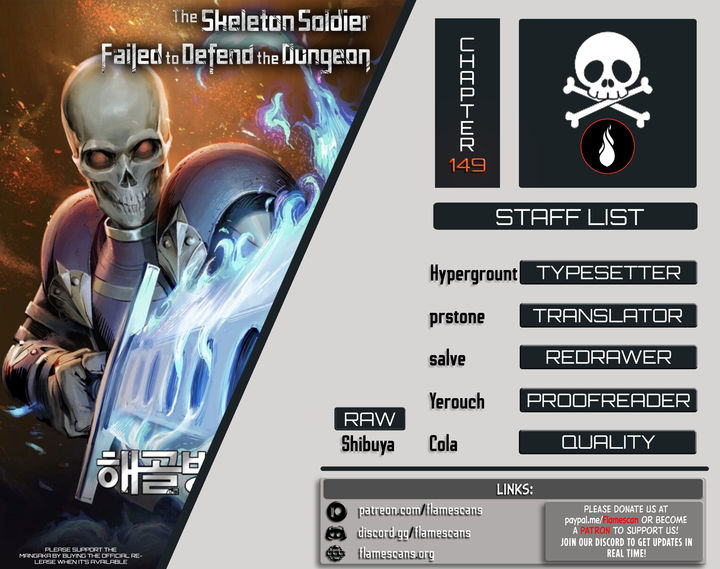 18+ Skeleton Soldier Couldn’t Protect the Dungeon Chapter 149 page 1