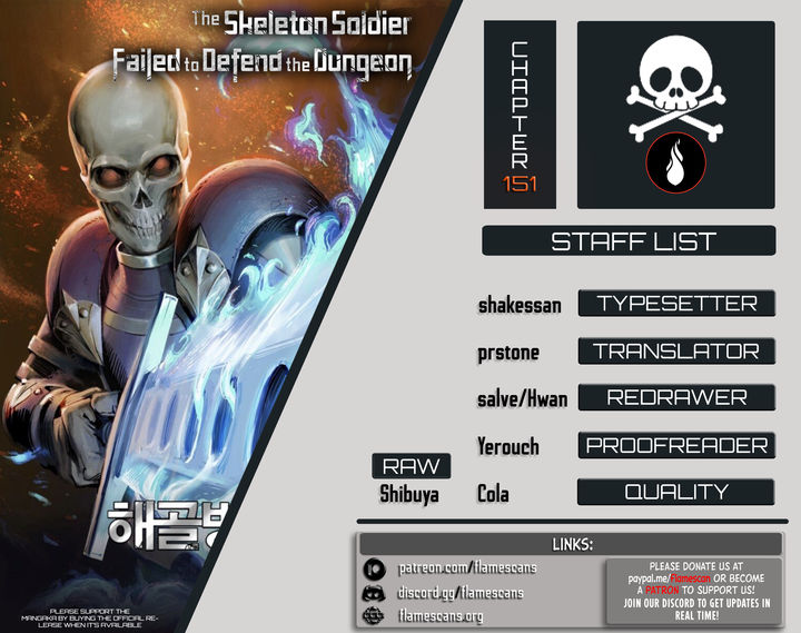 18+ Skeleton Soldier Couldn’t Protect the Dungeon Chapter 151 page 1