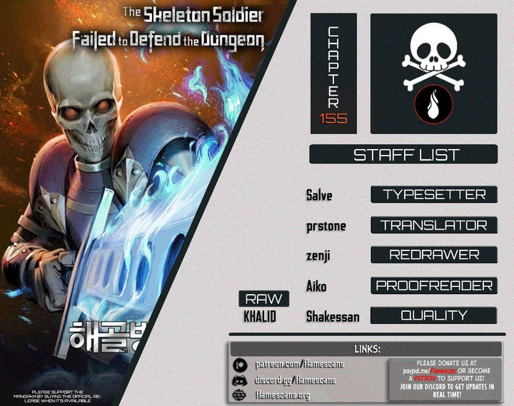 18+ Skeleton Soldier Couldn’t Protect the Dungeon Chapter 155 page 1
