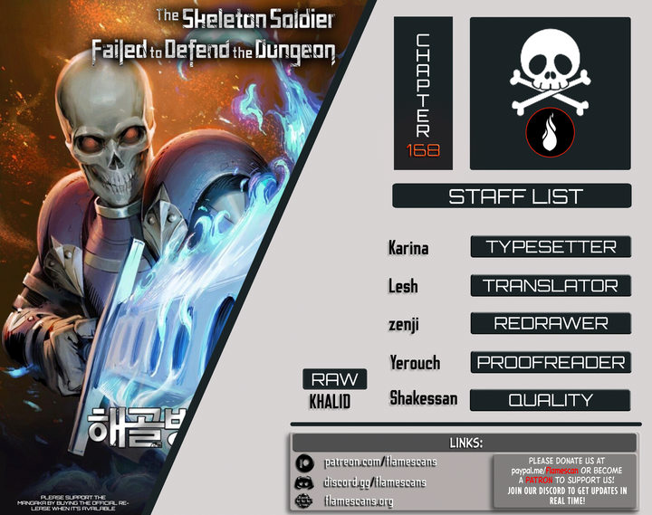 18+ Skeleton Soldier Couldn’t Protect the Dungeon Chapter 168 page 1