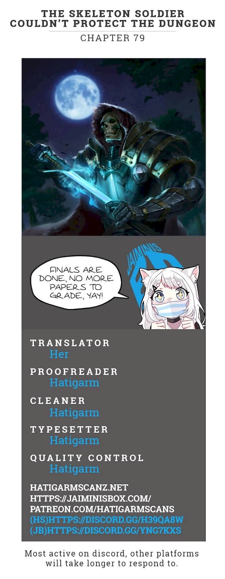 18+ Skeleton Soldier Couldn’t Protect the Dungeon Chapter 79 page 1