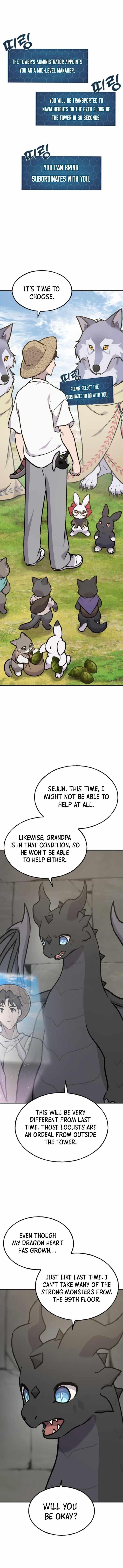 18+ Solo Farming In The Tower Chapter 100 page 21