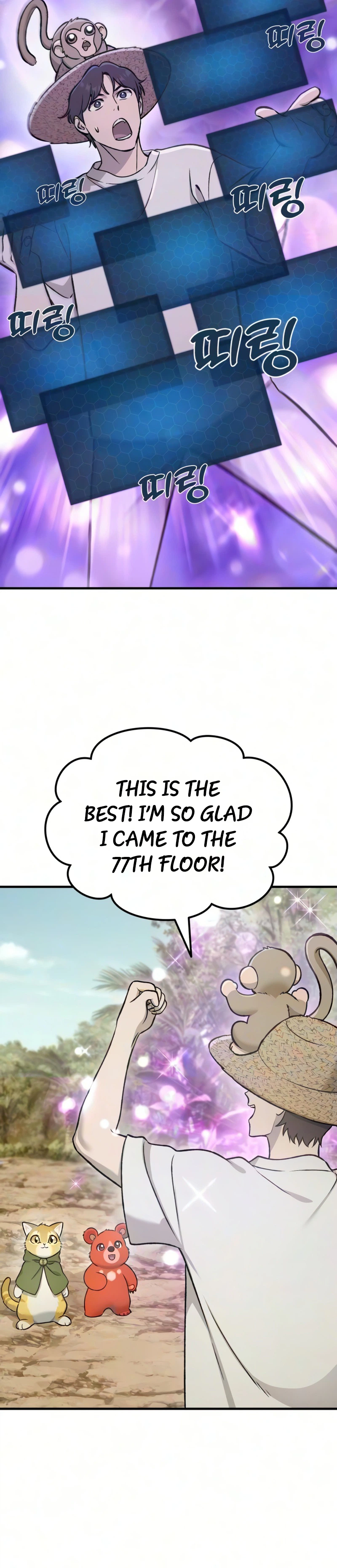 18+ Solo Farming In The Tower Chapter 132 page 18