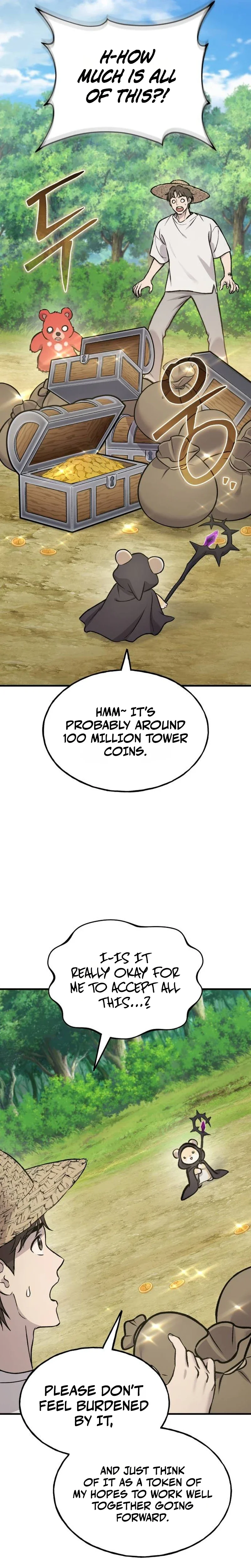 18+ Solo Farming In The Tower Chapter 147 page 22
