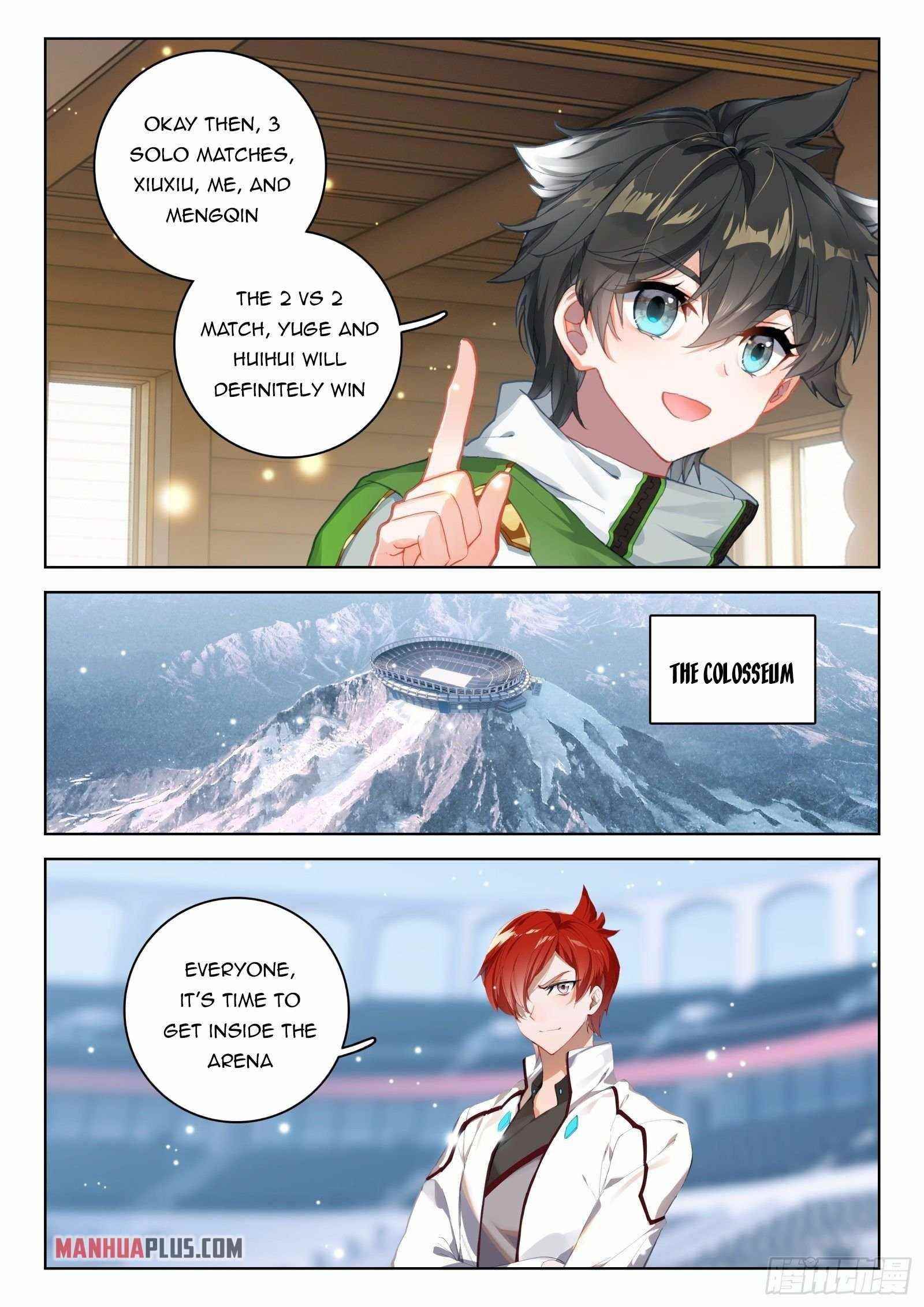 18+ Soul Land IV - The Ultimate Combat Chapter 329.5 page 3