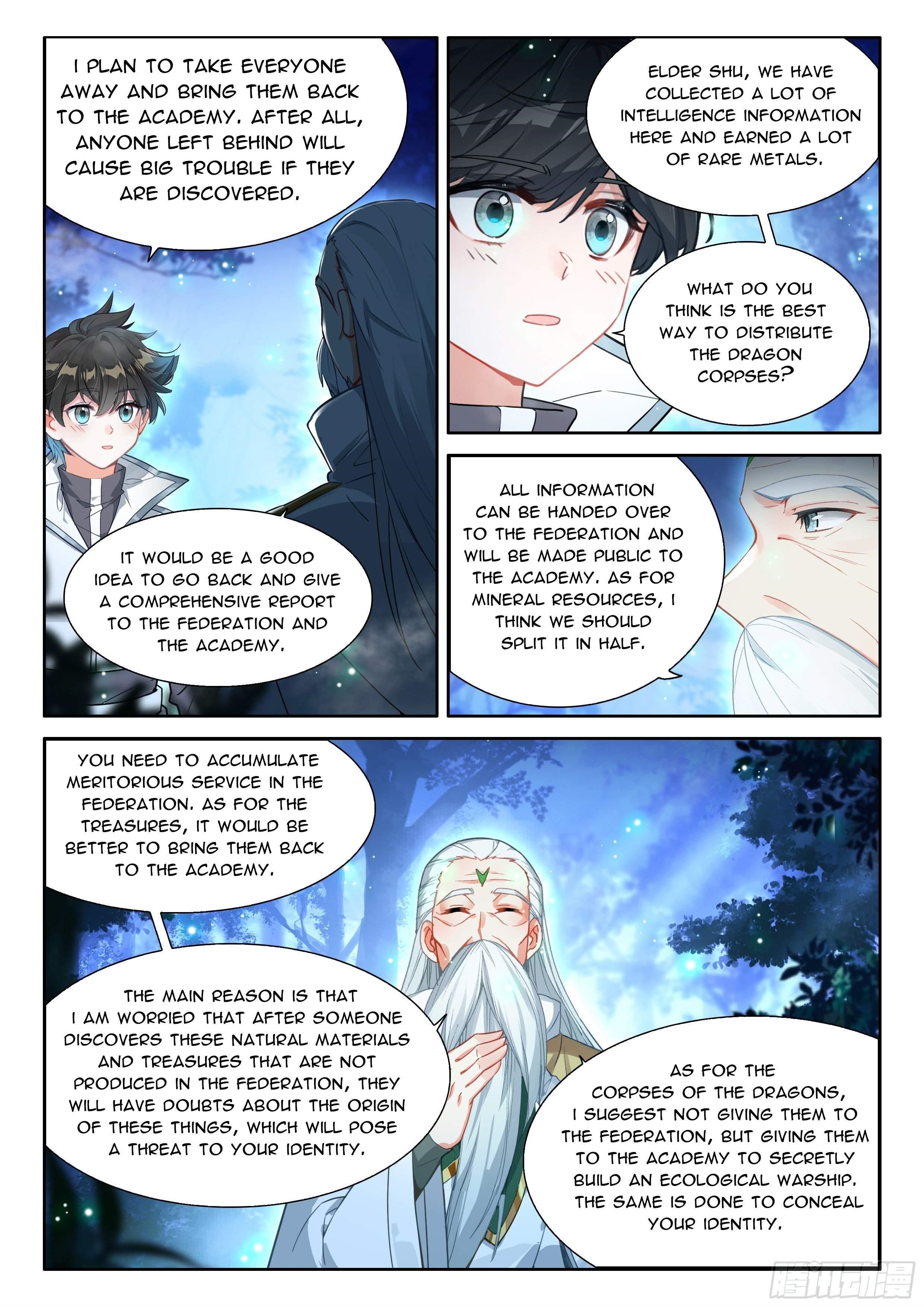 18+ Soul Land IV - The Ultimate Combat Chapter 489.5 page 6