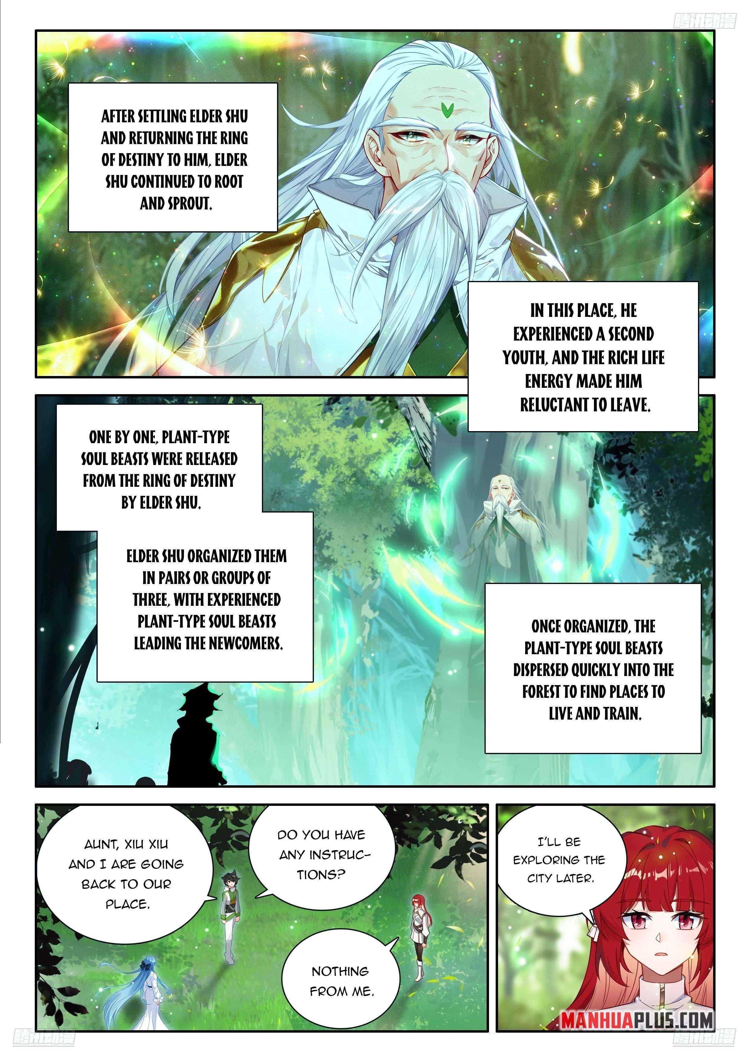 18+ Soul Land IV - The Ultimate Combat Chapter 542.5 page 1