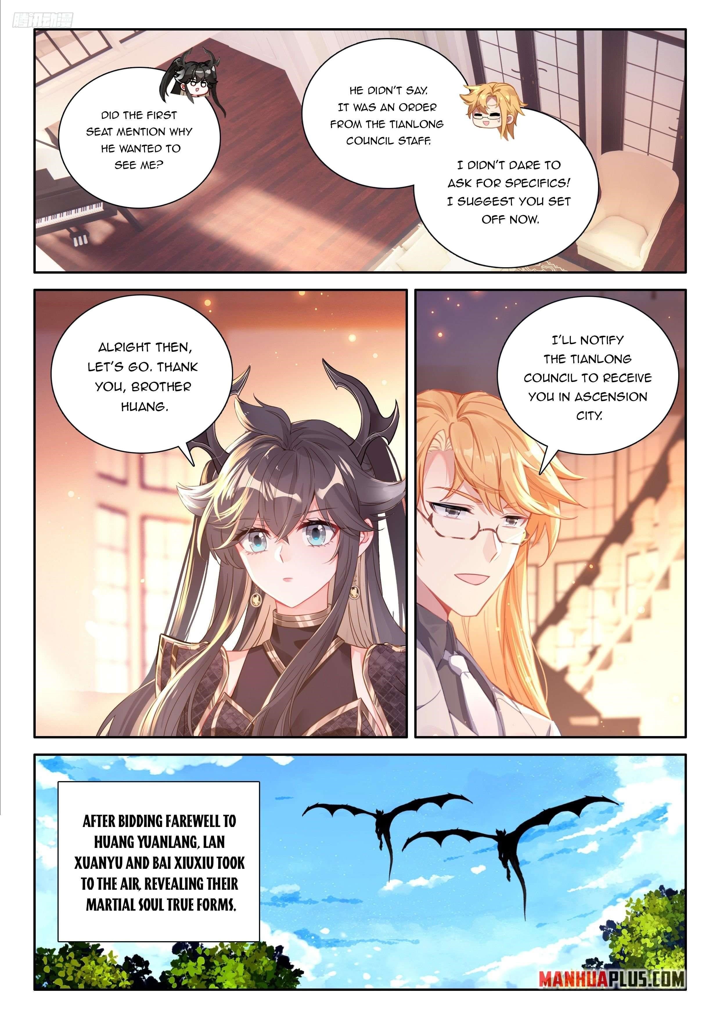 18+ Soul Land IV - The Ultimate Combat Chapter 543.5 page 1
