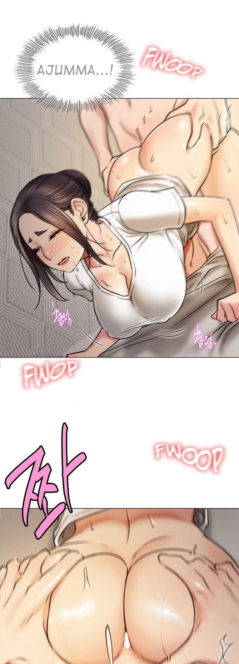 18+ Staying with Ajumma Chapter 11 page 1