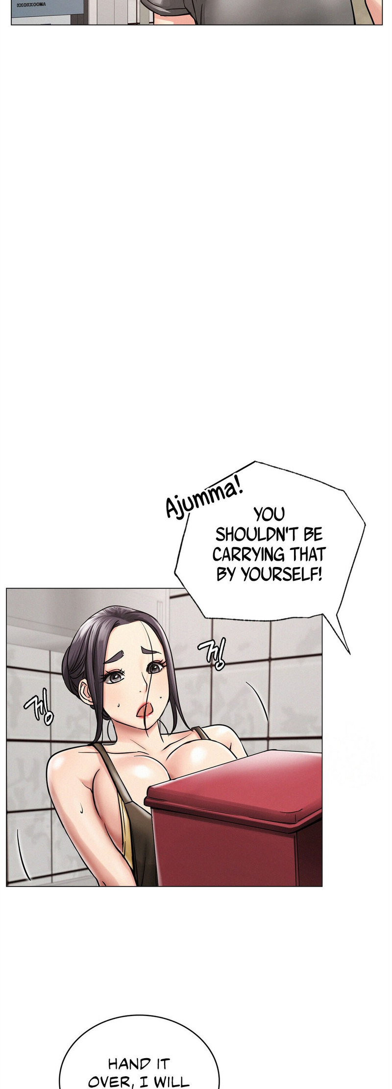 18+ Staying with Ajumma Chapter 14 page 36