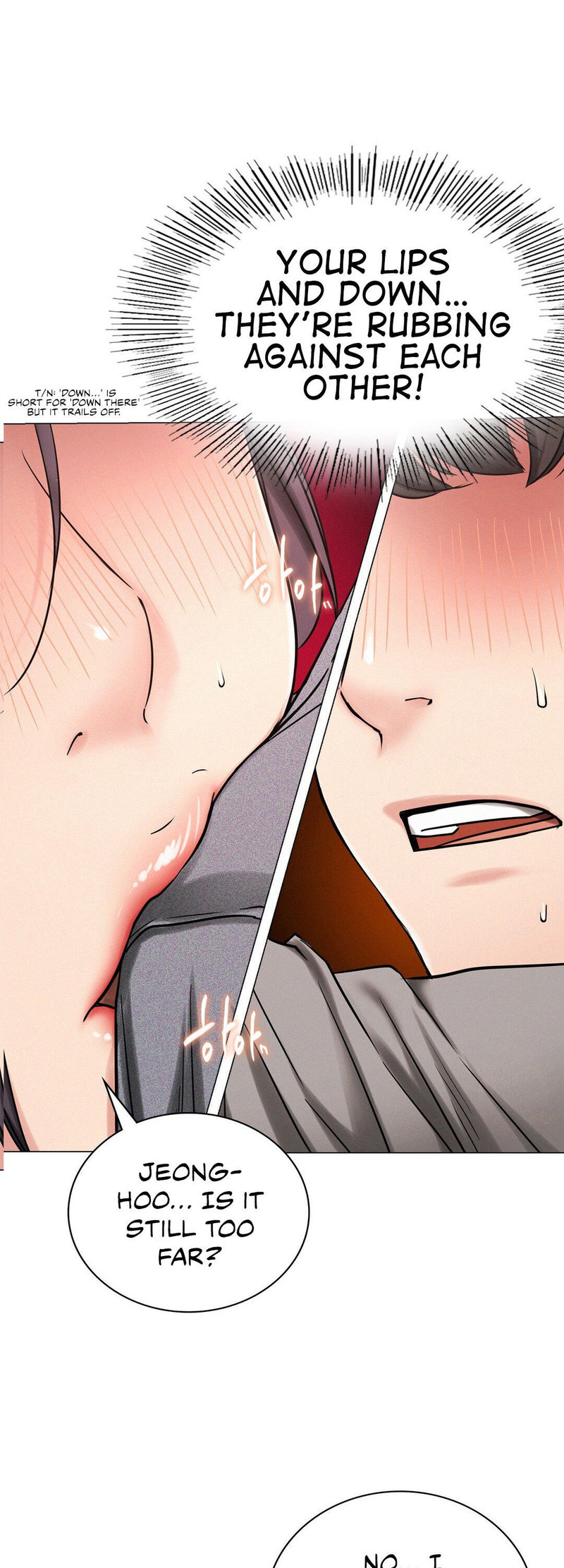18+ Staying with Ajumma Chapter 15 page 1