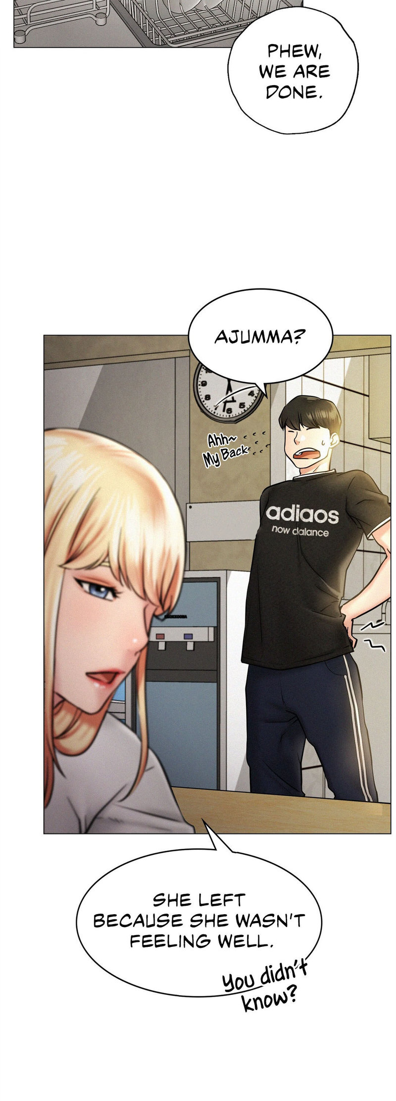 18+ Staying with Ajumma Chapter 2 page 56