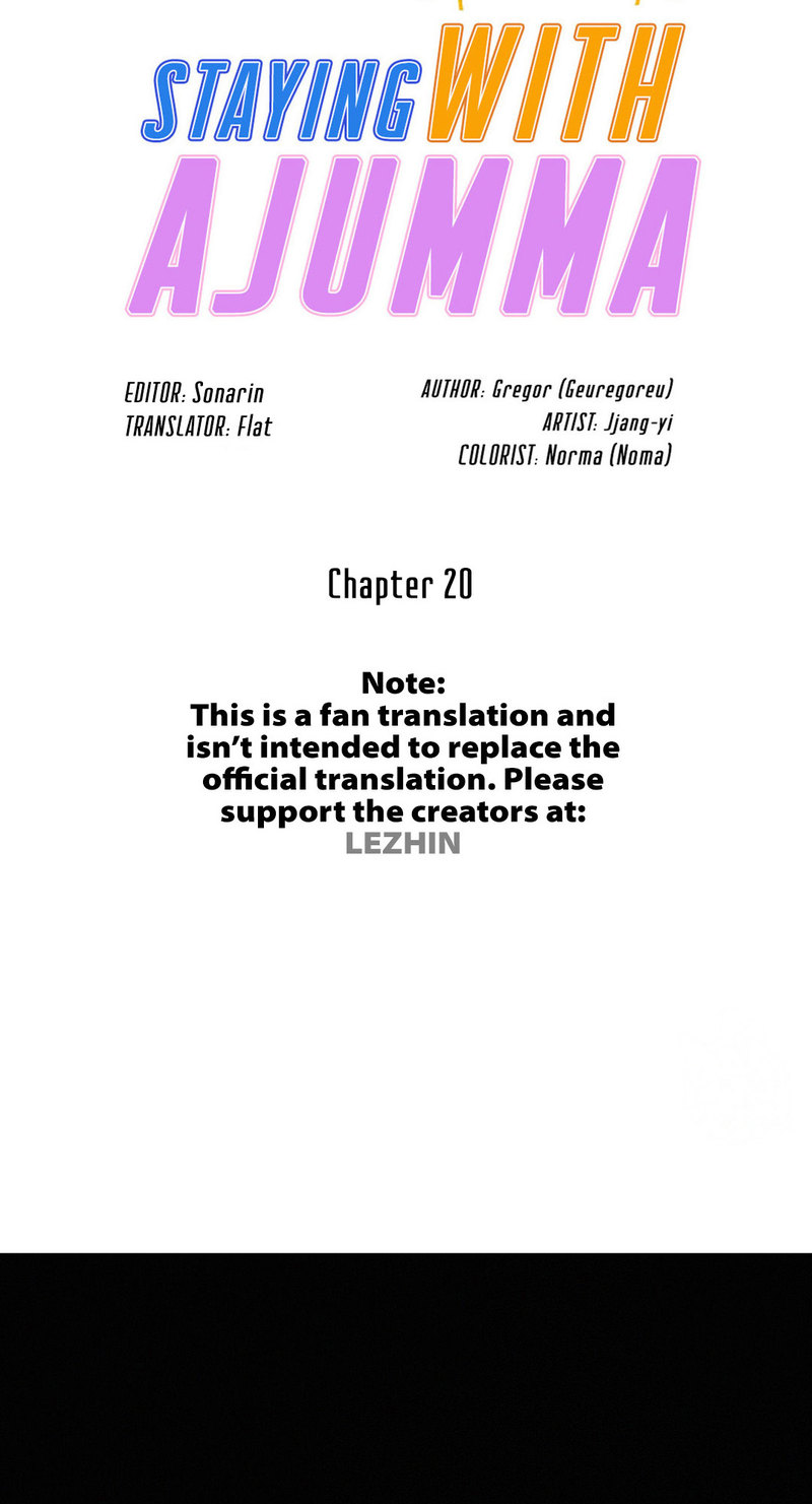 18+ Staying with Ajumma Chapter 20 page 6