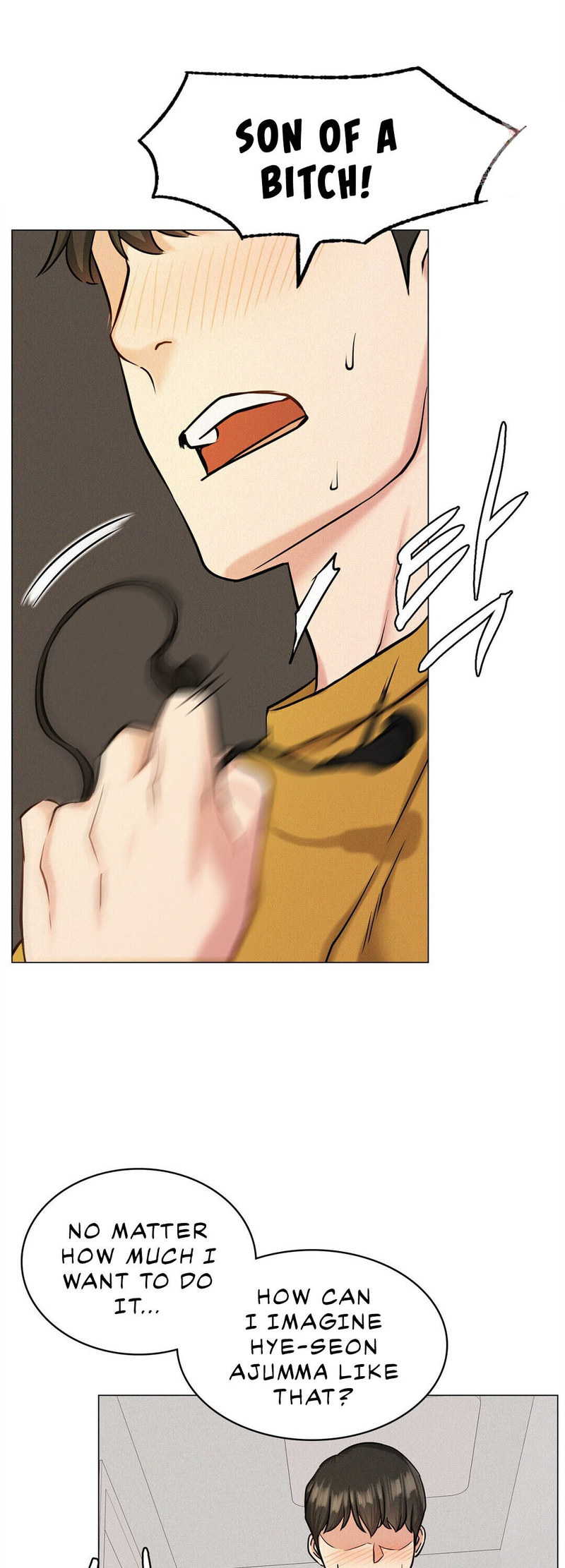 18+ Staying with Ajumma Chapter 3 page 49