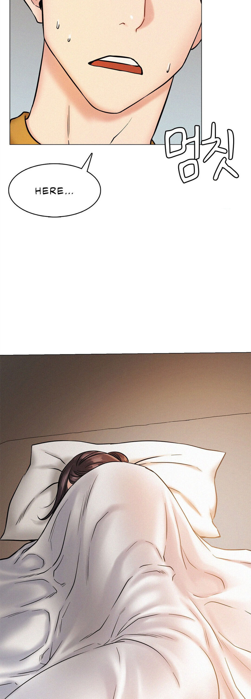 18+ Staying with Ajumma Chapter 3 page 56