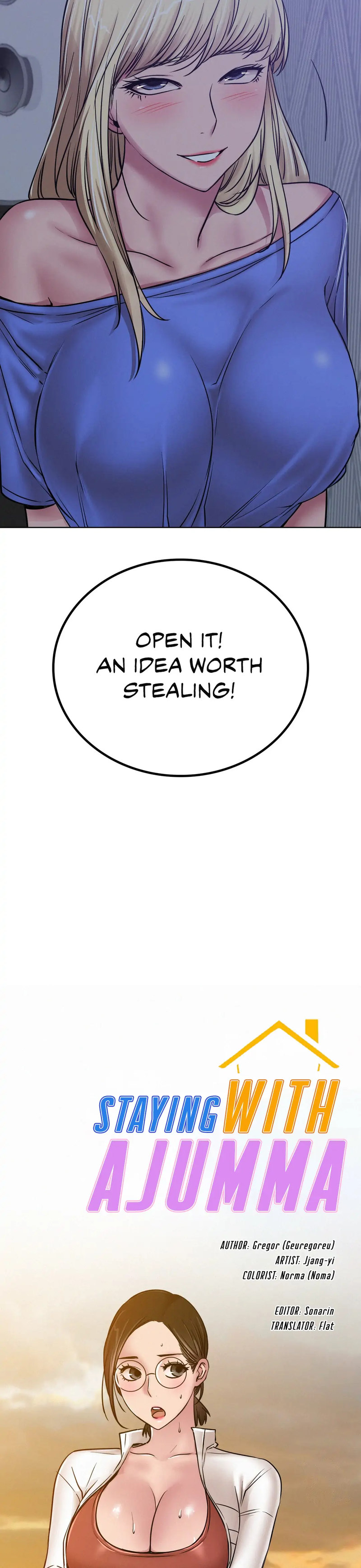 18+ Staying with Ajumma Chapter 33 page 6
