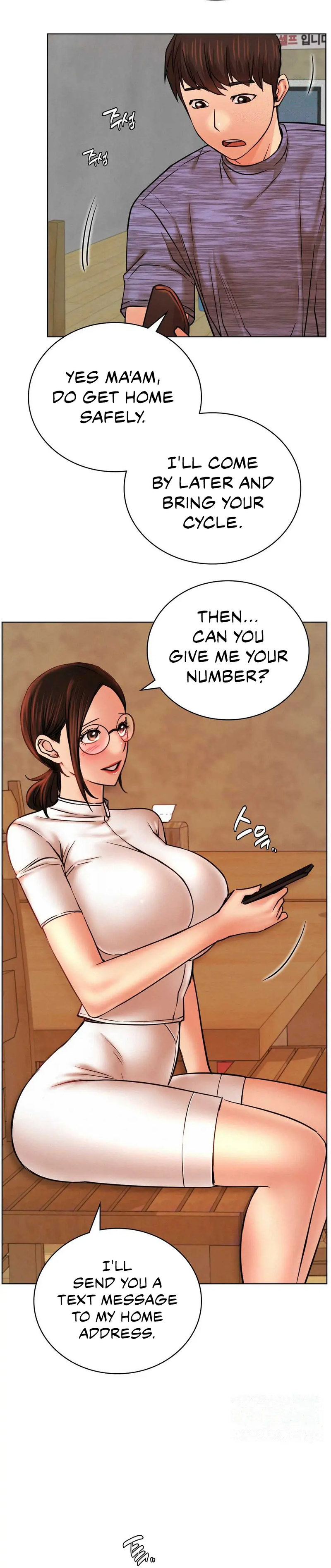 18+ Staying with Ajumma Chapter 34 page 12