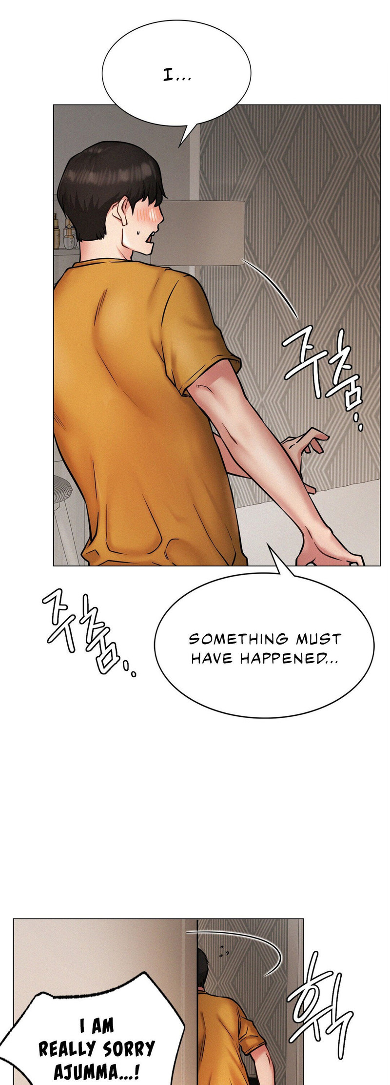 18+ Staying with Ajumma Chapter 4 page 20