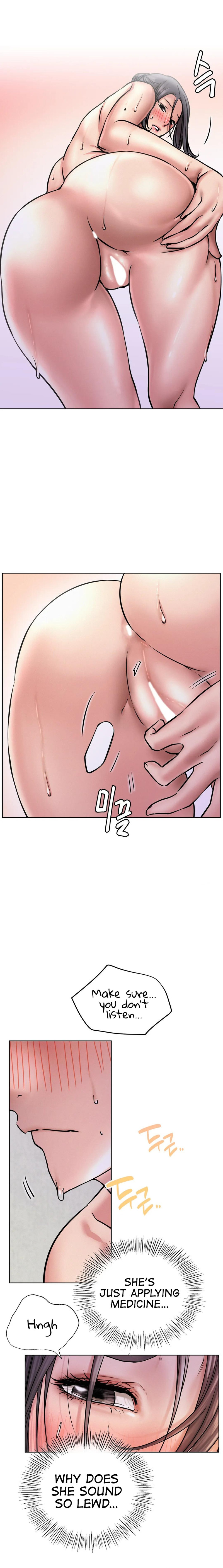 18+ Staying with Ajumma Chapter 40 page 1