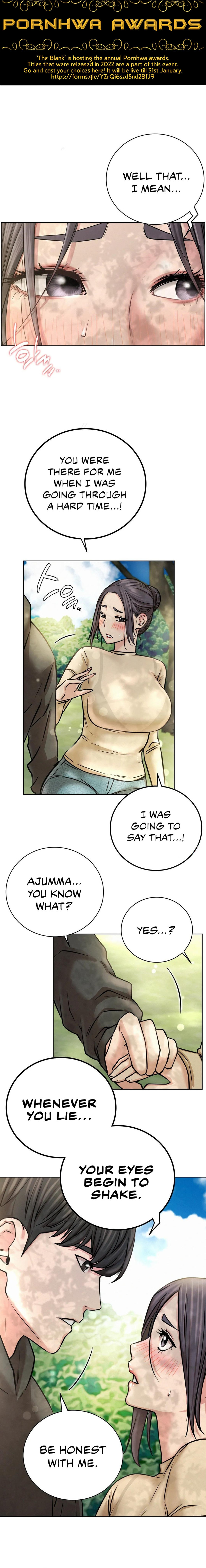 18+ Staying with Ajumma Chapter 44 page 1