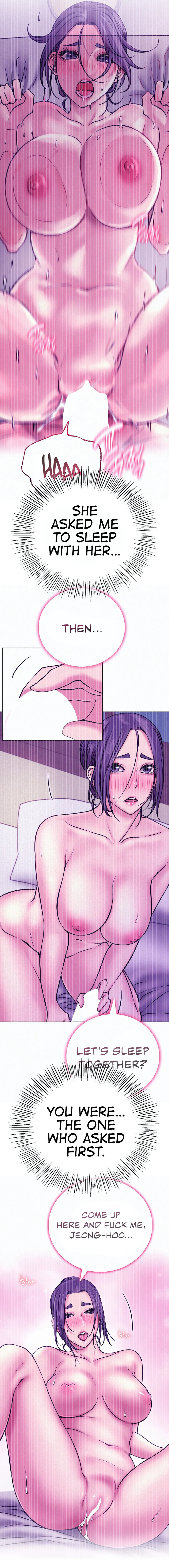 18+ Staying with Ajumma Chapter 49 page 10