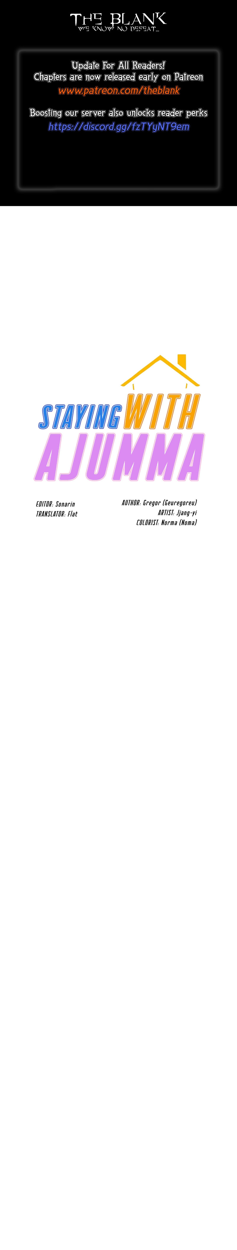 18+ Staying with Ajumma Chapter 50 page 1