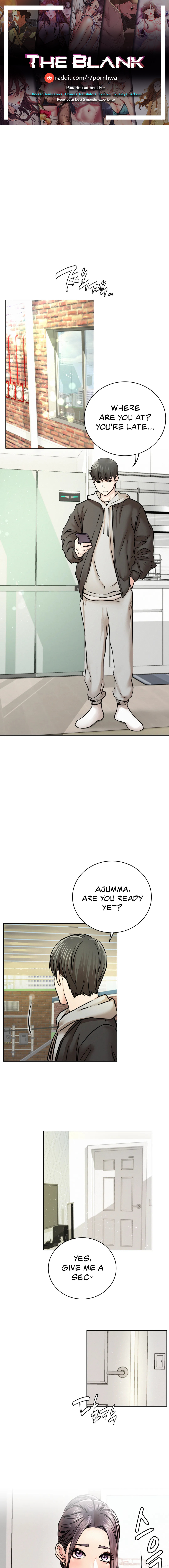18+ Staying with Ajumma Chapter 56 page 1