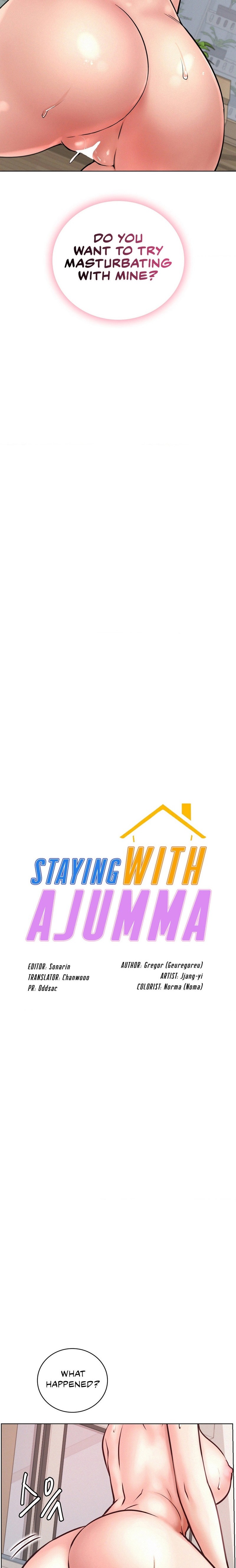 18+ Staying with Ajumma Chapter 68 page 3