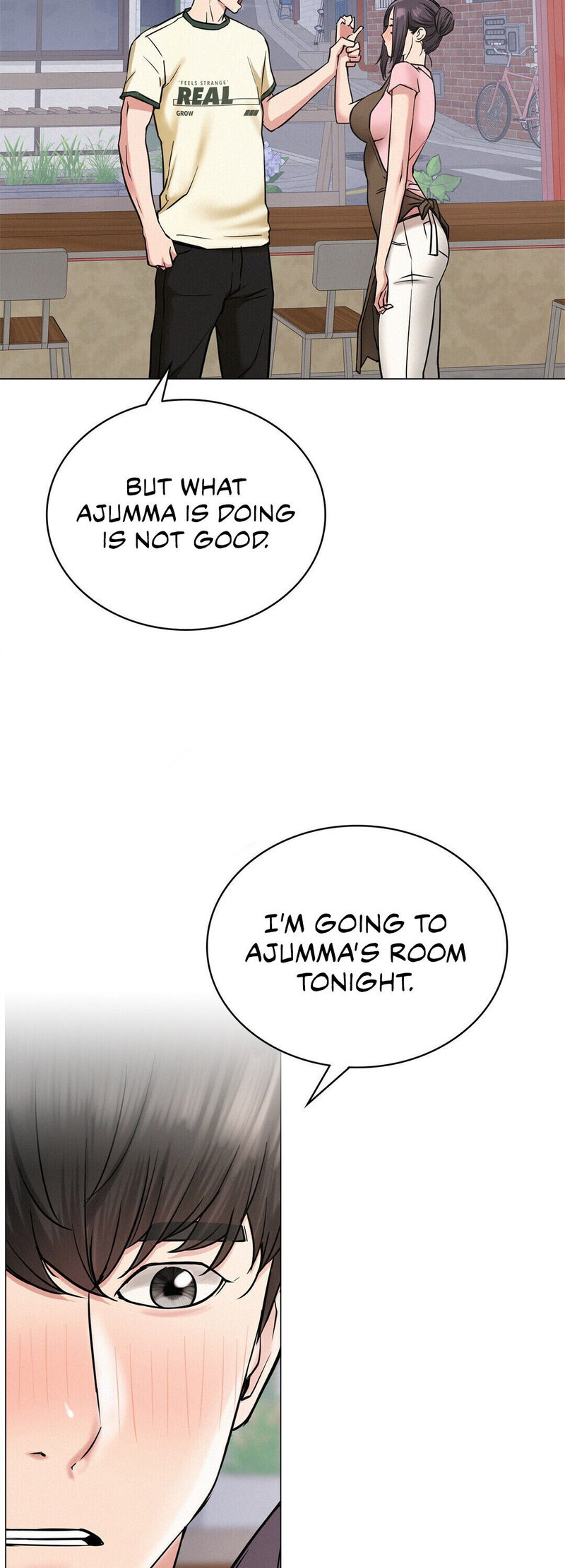 18+ Staying with Ajumma Chapter 9 page 36