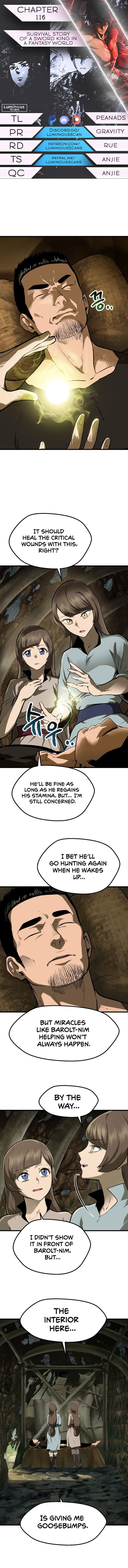18+ Survival Story of a Sword King in a Fantasy World Chapter 116 page 1