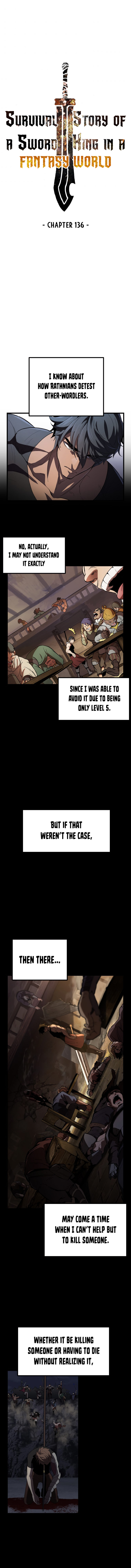 18+ Survival Story of a Sword King in a Fantasy World Chapter 136 page 2