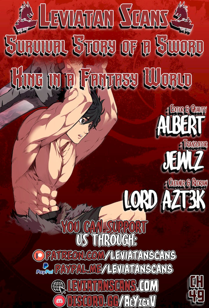 18+ Survival Story of a Sword King in a Fantasy World Chapter 49 page 1