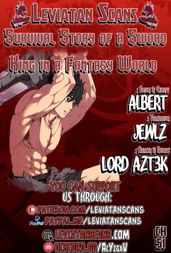18+ Survival Story of a Sword King in a Fantasy World Chapter 51 page 1