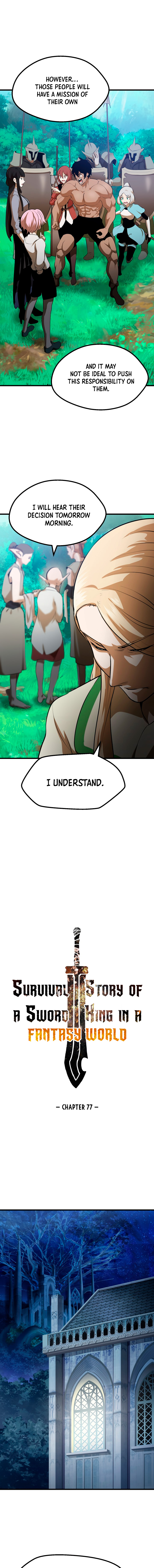 18+ Survival Story of a Sword King in a Fantasy World Chapter 77 page 8
