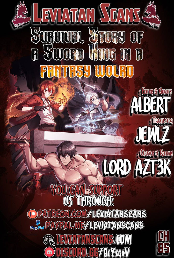 18+ Survival Story of a Sword King in a Fantasy World Chapter 85 page 1