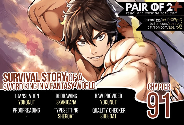 18+ Survival Story of a Sword King in a Fantasy World Chapter 91 page 1