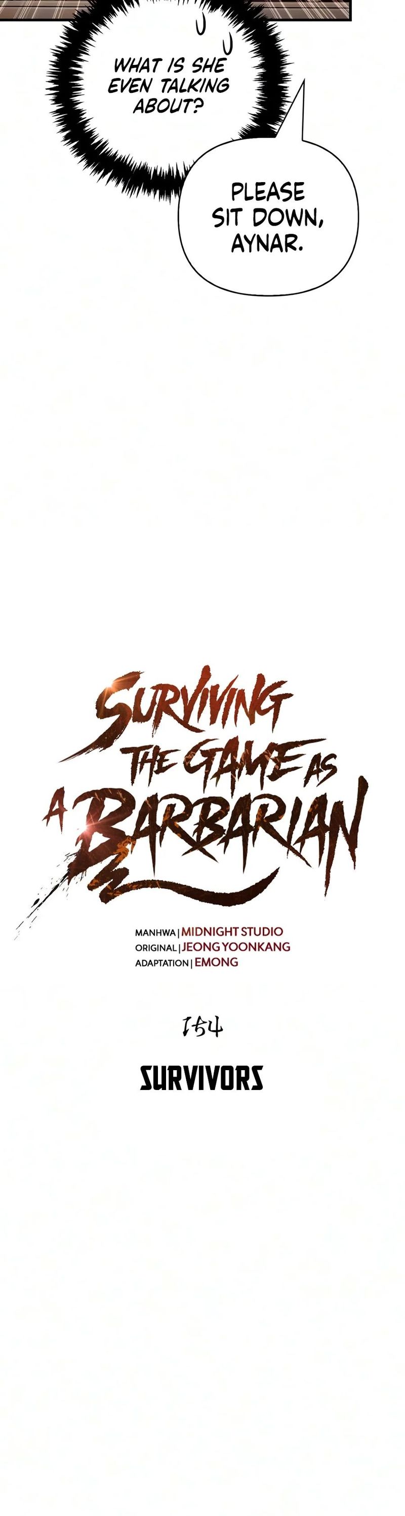 18+ Surviving The Game as a Barbarian Chapter 154 page 3