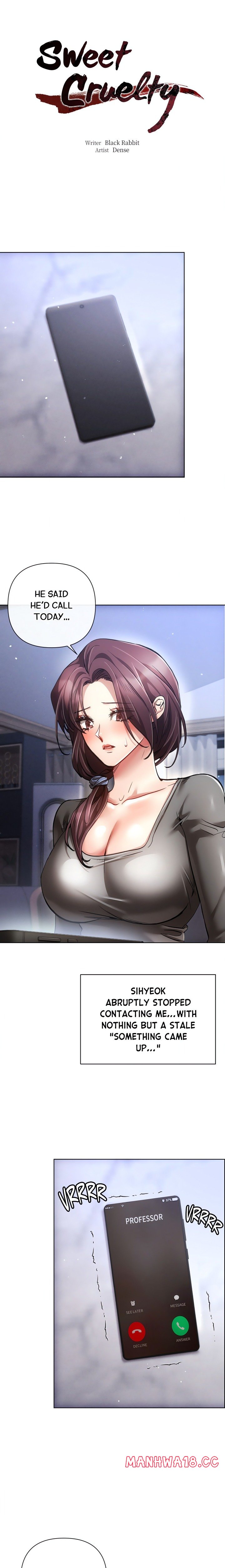 18+ Sweet Cruelty Chapter 14 page 1