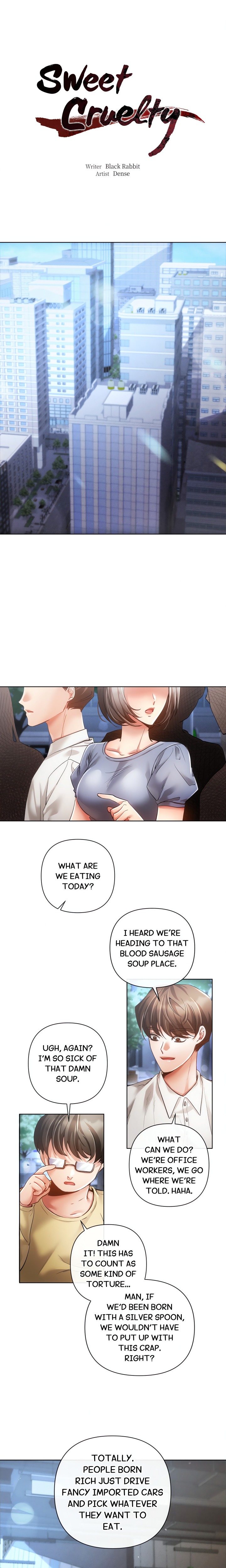 18+ Sweet Cruelty Chapter 2 page 1