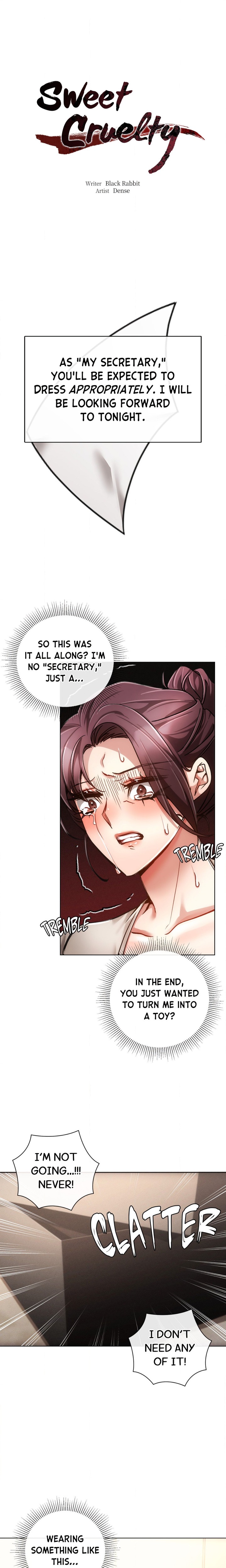 18+ Sweet Cruelty Chapter 23 page 1