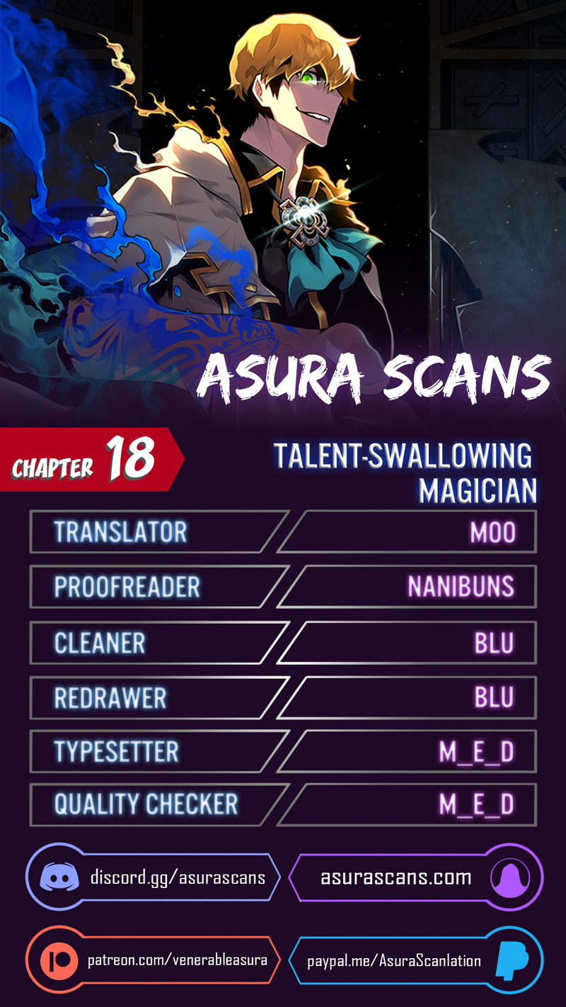 18+ Talent-Swallowing Magician Chapter 18 page 1